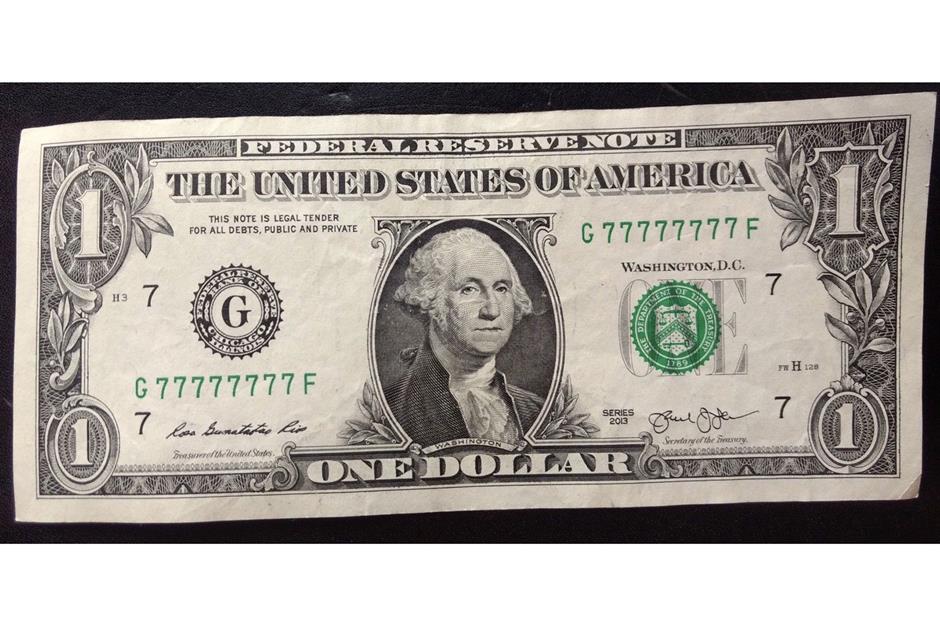 Solid serial number bills: up to $4,500